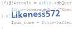 security code