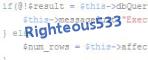 security code