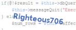 security code