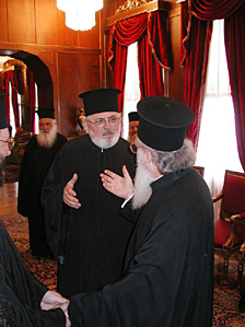 Metropolitan Nicholas and Ecumenical Patriarch Bartholomew